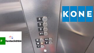 Kone EcoDisc Elevator @ Hudson Street Parking Garage - Ridgewood, New Jersey