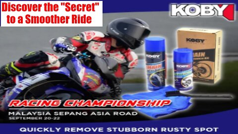 How to clean your bike's chain with the Koby Chain Maintenance Kit Cleaner - simple steps!