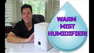 NICE! Warm Mist Top FIll Evaporative Humidifier By Keebar