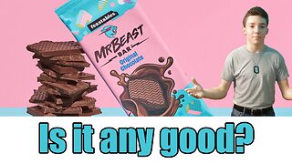 Adventure14 Tries The MrBeast Feastables Chocolate Bar