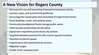 WEF/NWO 'Great Reset' (Relocating people out of Rural Areas) being tested in Rogers County, OK! 😡