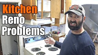 Problems On The Massive Kitchen Remodel | THE HANDYMAN |