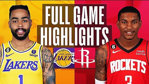 Los Angeles Lakers vs. Houston Rockets Full Game Highlights | Mar 15 | 2022-2023 NBA Season