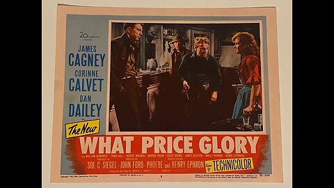 What Price Glory (1952) | A war film directed by John Ford and starring James Cagney