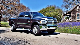 2015 Dodge Ram 2500 Laramie Crew Cab 6.7L Cummins Turbo Diesel 4x4 Low Miles Truck 4WD Off Road