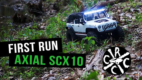First Run: Axial SCX10 Jeep Rubicon C/R Edition