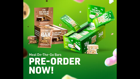 CTRL MEAL ON-THE-GO BARS LAUNCH