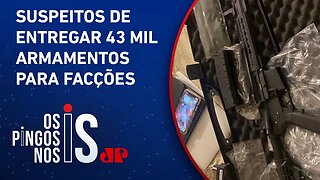 PF faz operação no Brasil, EUA e Paraguai contra tráfico internacional de armas