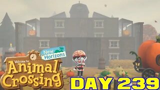 Animal Crossing: New Horizons Day 239 - Nintendo Switch Gameplay 😎Benjamillion