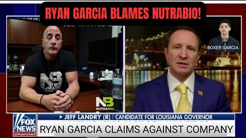 Ryan Garcia Blames Nutrabio For Failed Drug Test!