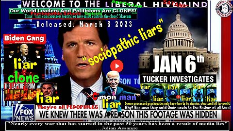 Tucker Carlson Tonight, Jan 6th Video Released. March 8 2023