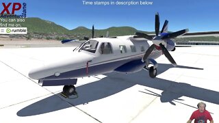 X-Plane 11 Adventures: Detail Review Featuring MU2-B60 by TOGA Simulation Group