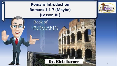 Romans – Introduction – Lesson #1
