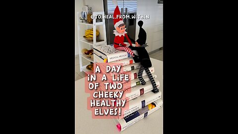 A day in a life of two health cheeky elves!