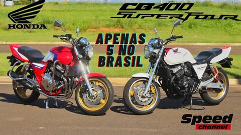 Testando Honda CB 400 Super Four 1997 | Somente 5 no Brasil! | Speed Channel