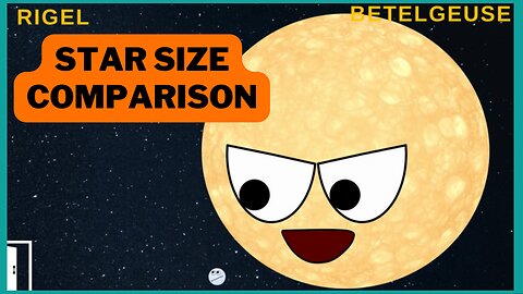STAR SIZE COMPARISON | FARTING STARS | universe | SafireDream