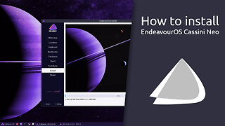 How to install EndeavourOS Cassini Neo