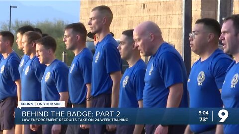 Behind the Badge: Recruits' training stresses teamwork, accountability