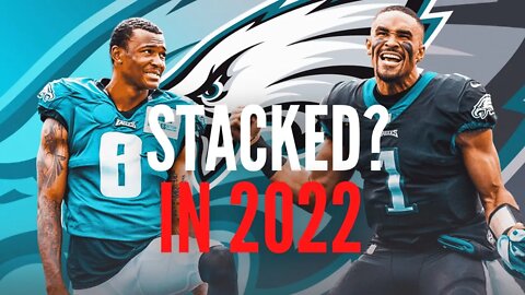Philadelphia Eagles 2022 Offensive Depth Chart Review! (Eagles Offense is STACKED)