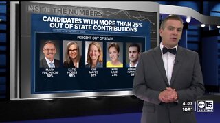 1 in 5 out of state political donations from California