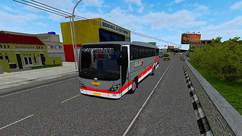 Bus Simulator Indonesia : Euroliner v1 Indian Bus MOD Gameplay | MOD BUSSID