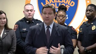 Florida Gov. Ron DeSantis announces signing bonuses for law enforcement officers