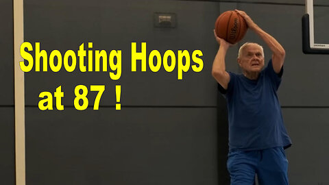 At 87, He Shoots Basketball Hoops Daily: 65% at the Free Throw Line!