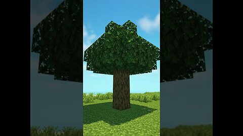 ow to grow a Tree in Minecraft #shorts