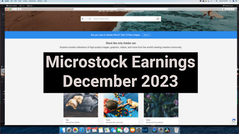 Stock Photography : Microstock Earnings - December 2023