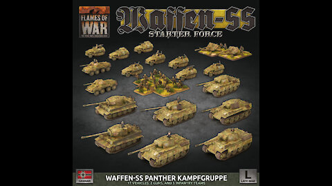 Army Building & Painting 2 - Flames of War - Starter Force - Panthers
