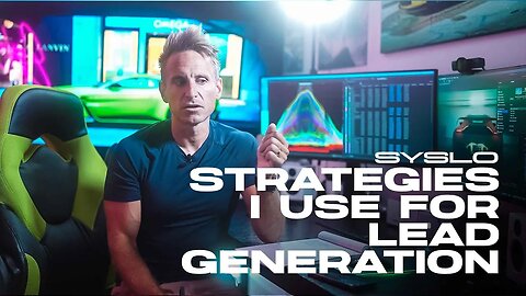 Lead Generation Strategy for High-Ticket Sales | Robert Syslo Jr