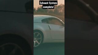 Nissan 350Z Exhaust System drive by