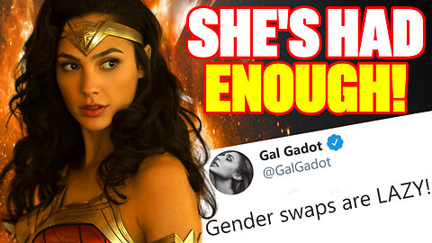 Gal Gadot SPEAKS OUT Against Gender Swapping! | Woke Hollywood Gets Fan BACKLASH! | Activists MAD!