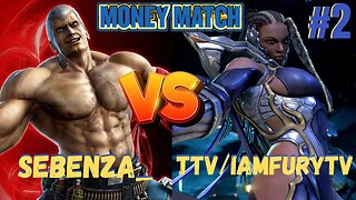 Tekken 7 Sunday Money Match Tournament #2 TTVIamFuryTV vs Sebenza_