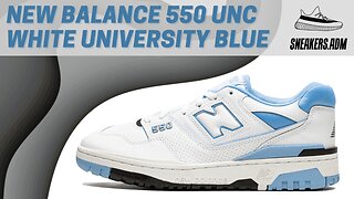 New Balance 550 UNC White University Blue - BB550HL1 - @SneakersADM