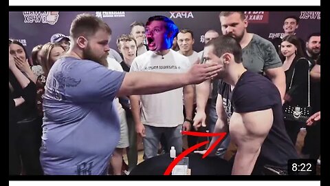 CONCURSO DE BOFETADAS RUSO NIVEL SYNTHOL! | Vasily VS SYNTHOLMAN