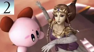 Let’s Play Super Smash Bros. Brawl - Episode 2 - Sky diving w/ Zelda & Kirby