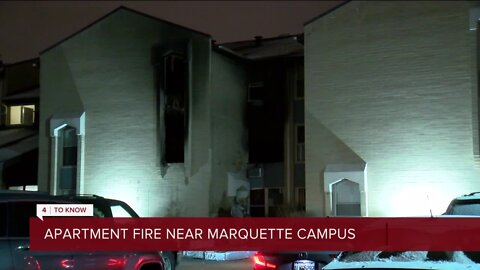 Five injured in apartment fire near Marquette University campus