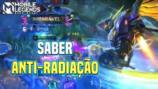 CAÍ COM O CARA MAIS TÓXICO DO JOGO E AMASSEI ELE | SABER GAMEPLAY | MLBB