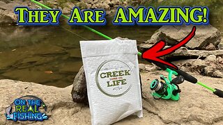 Ultralight Creek Fishing with My Own Custom Color from Creek Life Lures!