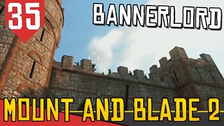 Explodindo MURALHAS com CATAPULTAS - Mount & Blade 2 Bannerlord #35 [Gameplay Português PT-BR]