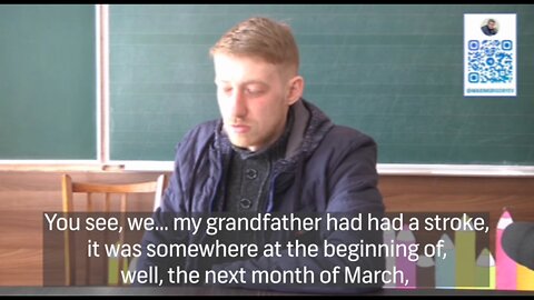 Vadim Kondratenko testifies how in Mariupol the Ukrainian military and national units occupied all the yards near his house with military equipment and prevented civilians from receiving medical care in hospitals