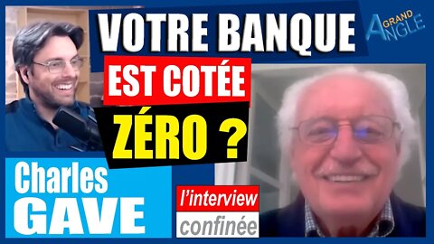 Charles Gave, Vos Banques En Faillite : “C’est vous qui allez payer les bêtises du gouvernement”