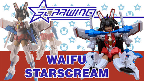 StarWing aka Waifu Starscream - Iron Factory Girls 01 - Unboxing & Review
