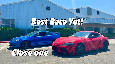 I Raced A Toyota Supra A91(3.0) In My Acura RSX Type S!