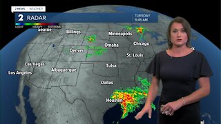 Tracking a Cold Front Moving South