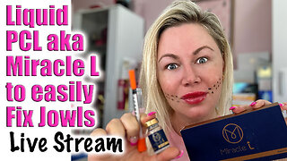 Live Stream Miracle L, Liquid PCL fix Jowls, Acecosm | Code Jessica10 Saves you Money $$$