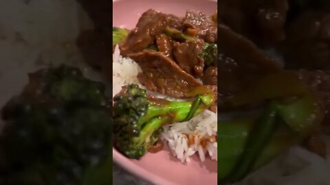 🥩 Beef and Broccoli Stir Fry Recipe #shorts (西芥蓝牛肉飯) | Rack of Lam