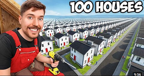 I Built 100 Houses And Gave Them Away!