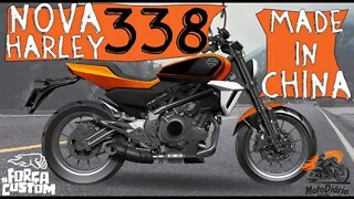 Nova Harley Davidson 338cc 2020 será (Made in China) fabricada na China!